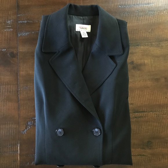 Talbots Jackets & Blazers - TALBOTS Petites 100% Worsted Wool Double Breasted Coat